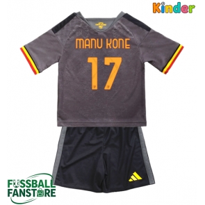 AS Roma Manu Kone #17 Replik 3rd trikot Kinder 2026-27 Kurzarm (+ Kurze Hosen)